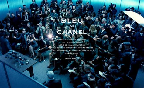 macys chanel blue|macy's bleu de Chanel commercial.